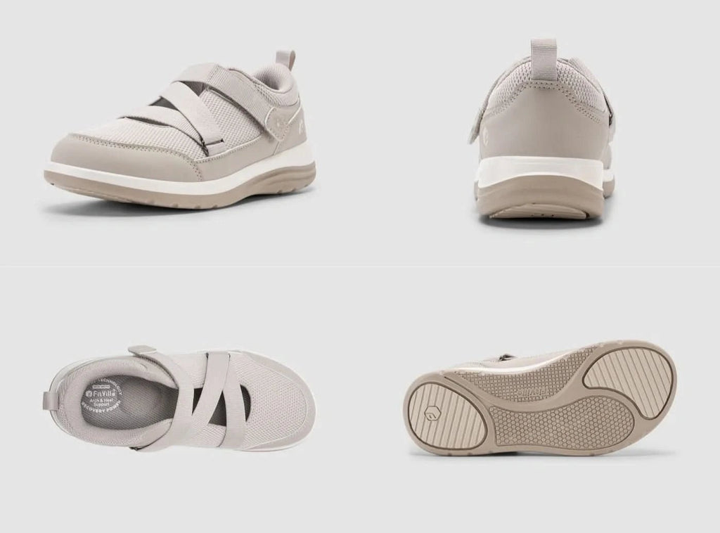 FitVille Women's EasyTop StrapEase Diabetic Shoes V11 - 29