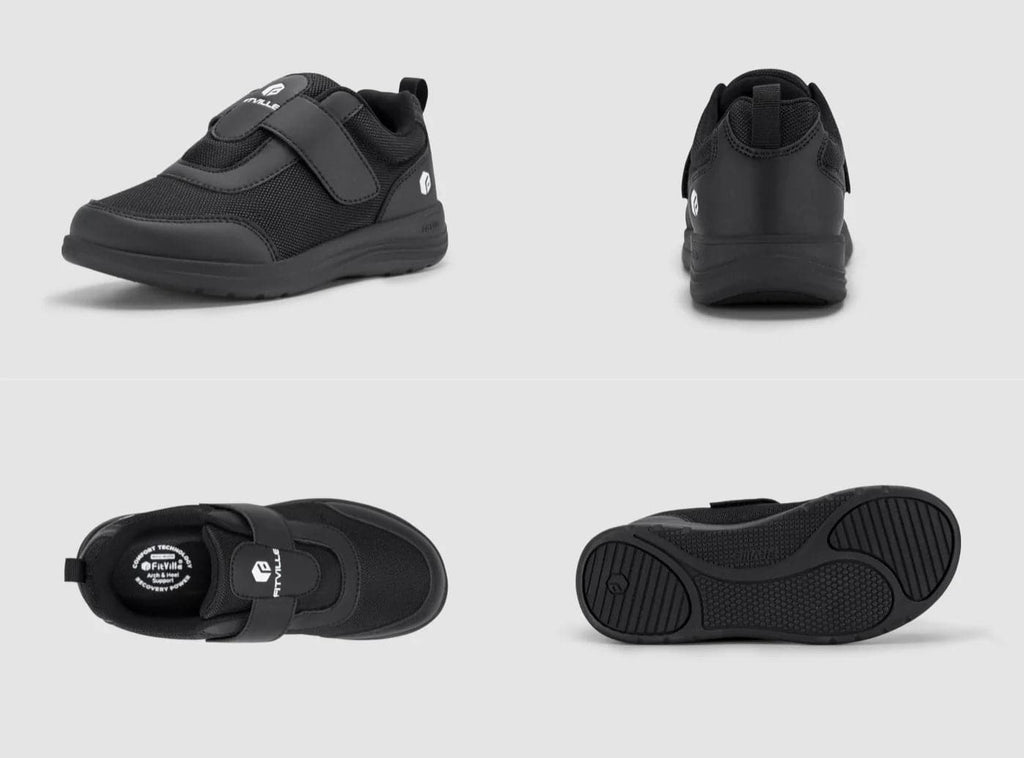 FitVille Women's EasyTop StrapEase Diabetic Shoes V4 - 18