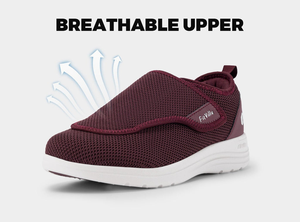 FitVille Women's EasyTop Wings Diabetic Shoes V2 - 5