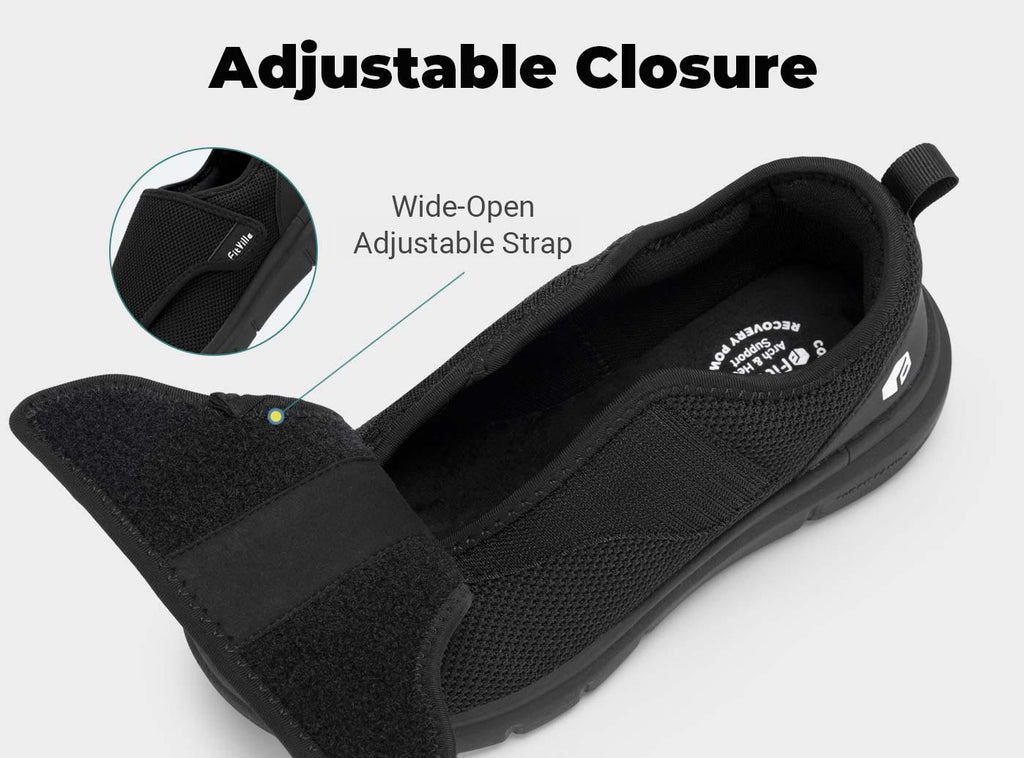 FitVille Women's EasyTop Wings Diabetic Shoes V2 - 12