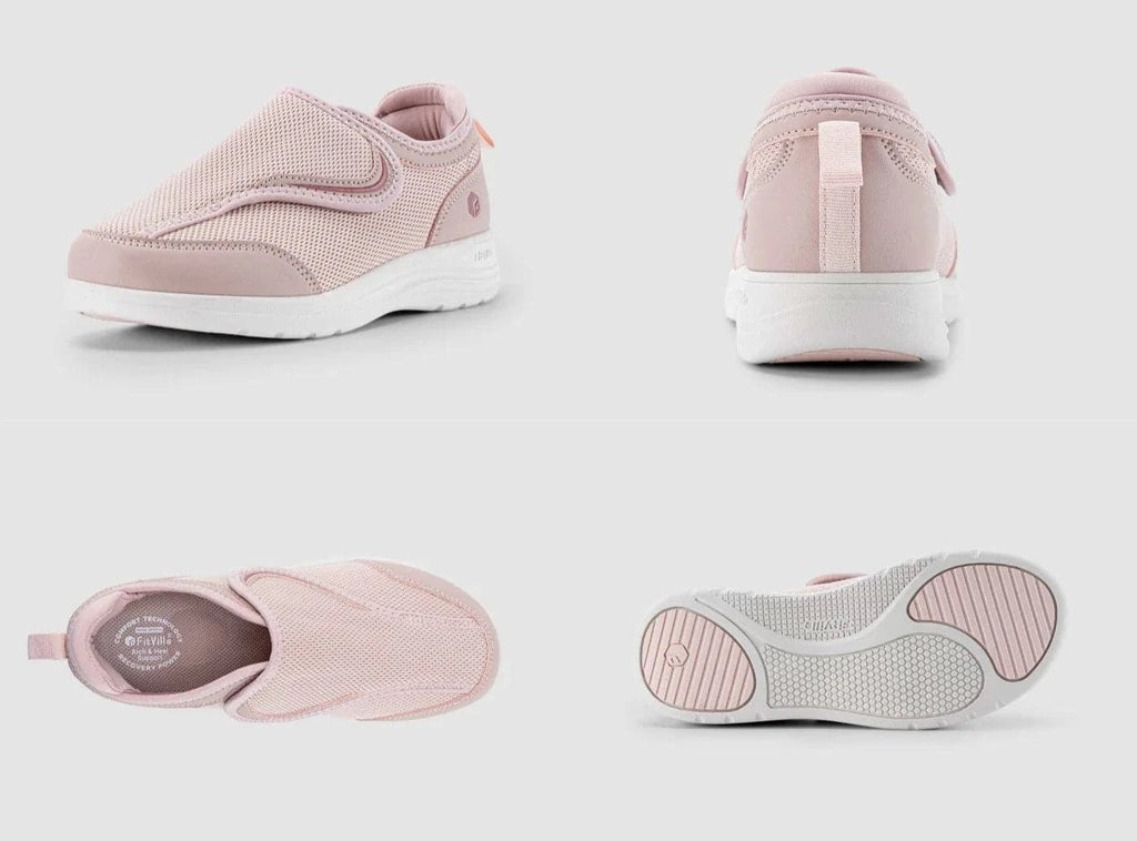 FitVille Women's EasyTop Wings Diabetic Shoes V9 - 15