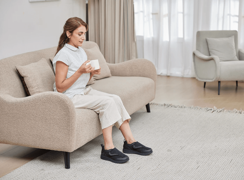 FitVille Women's EasyTop Wings Diabetic Shoes V9 - 20