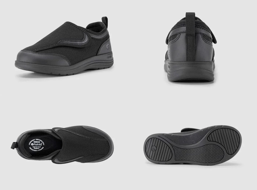 FitVille Women's EasyTop Wings Diabetic Shoes V9 - 23