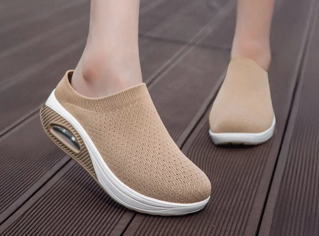 FitVille Women's Fashion Platform Mules - 2