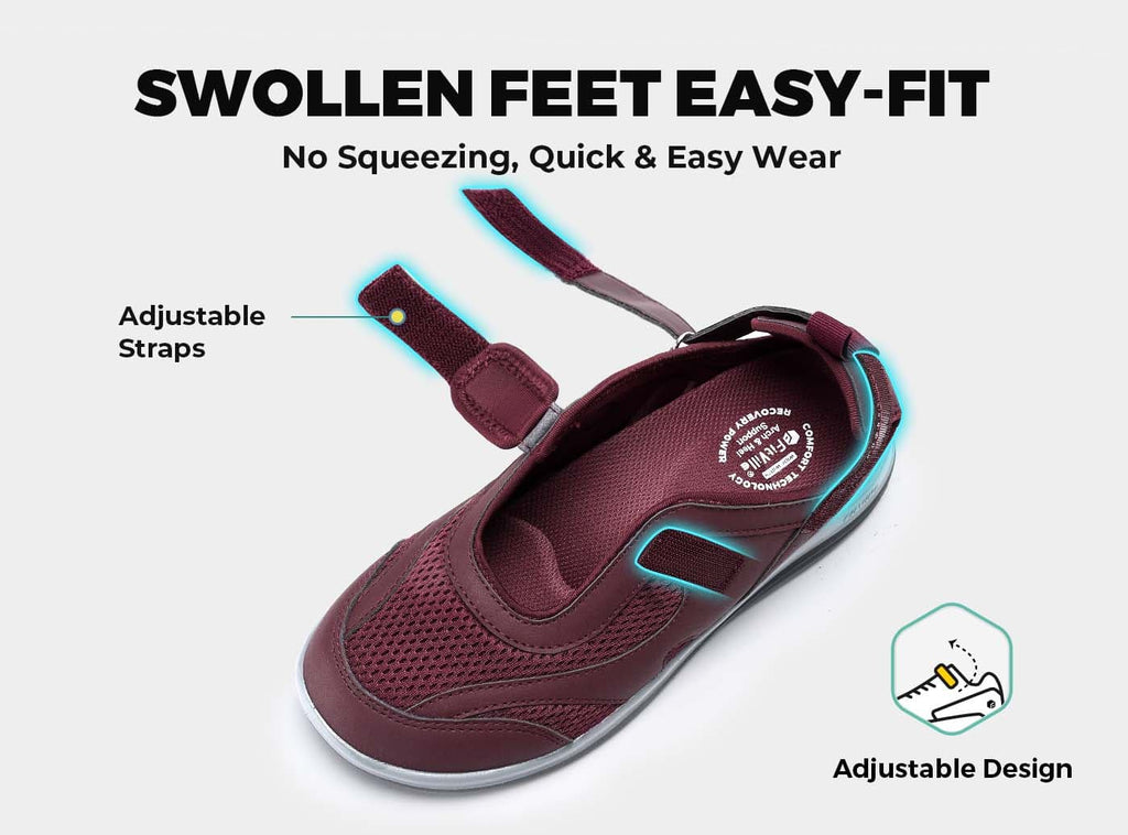 FitVille Women's FlexiWalk Mary Jane Sandal V1 - 14