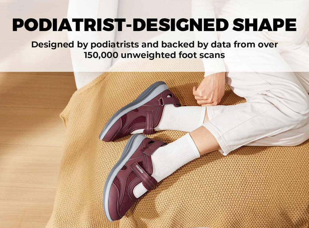 FitVille Women's FlexiWalk Mary Jane Sandal V1 - 8