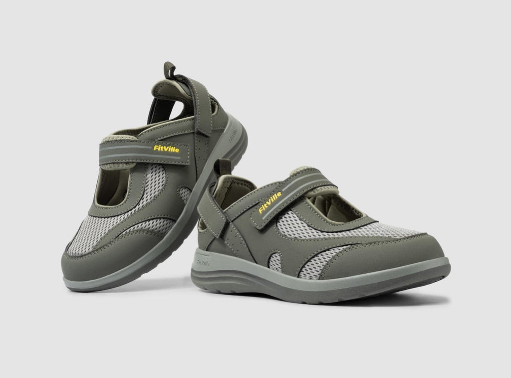 FitVille Women's FlexiWalk Mary Jane Sandal V1 - 20