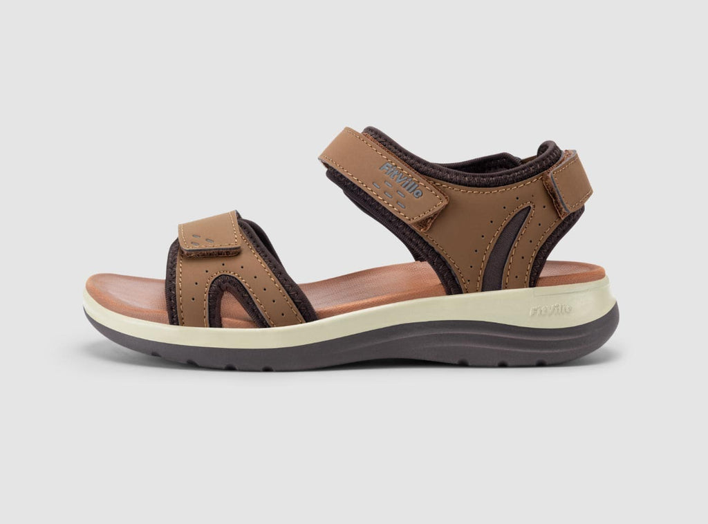 FitVille Women's FlexiWalk Sandals V1 | Arch Support – FitVilleUK