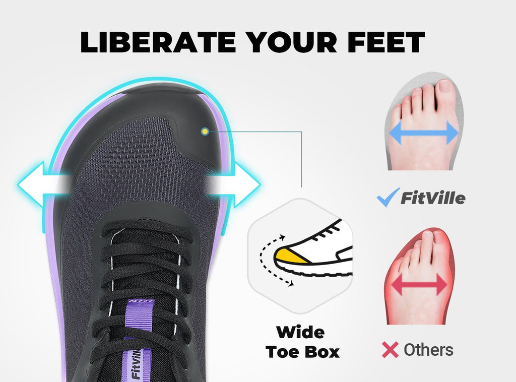 FitVille Women's FlowCore Running Shoes V5 - 13