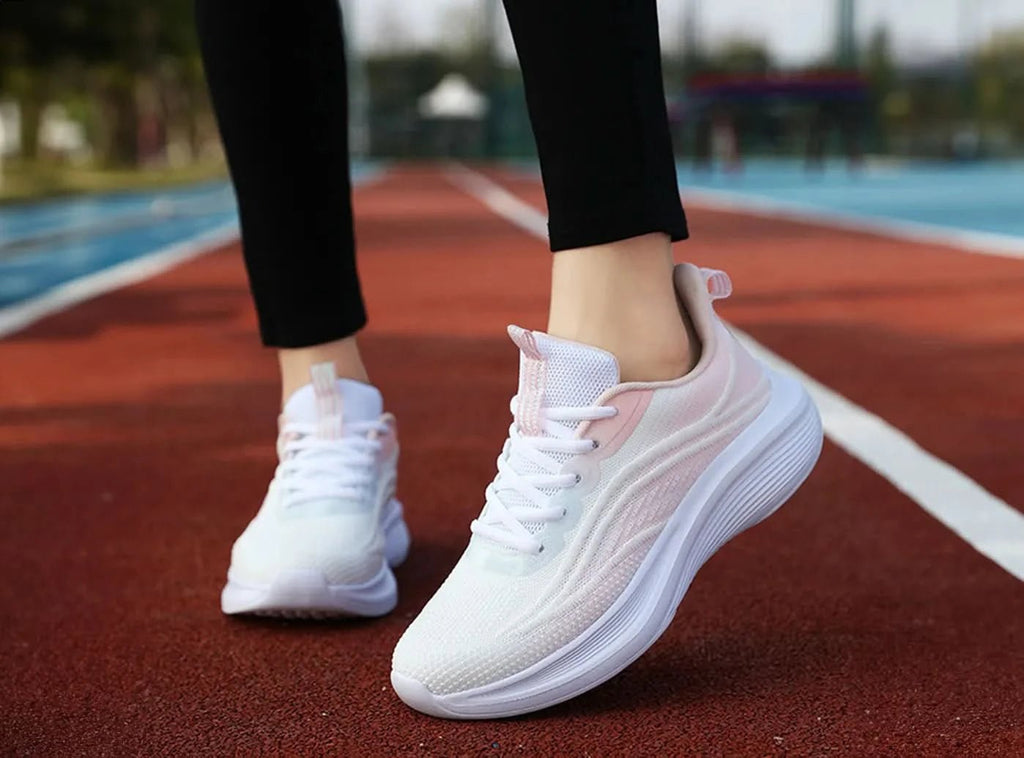 FitVille Women's Gradient Mesh Sneakers - 2