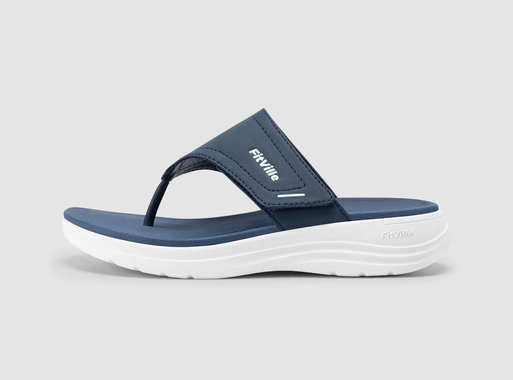 FitVille Women's Queenesque Flip Flop V1 - 31