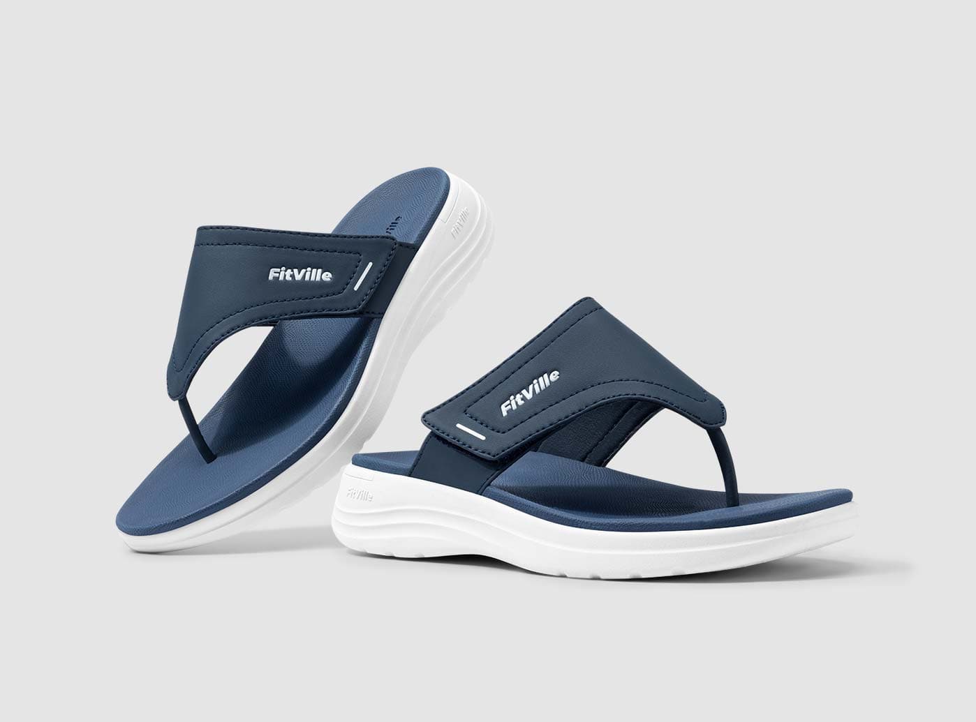 Mens Flip Women's Extra Wide Width Flip Flops Ladies Slippers