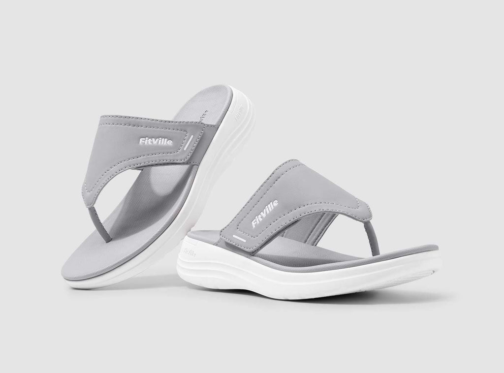 FitVille Women's Queenesque Flip Flop V1 - 30