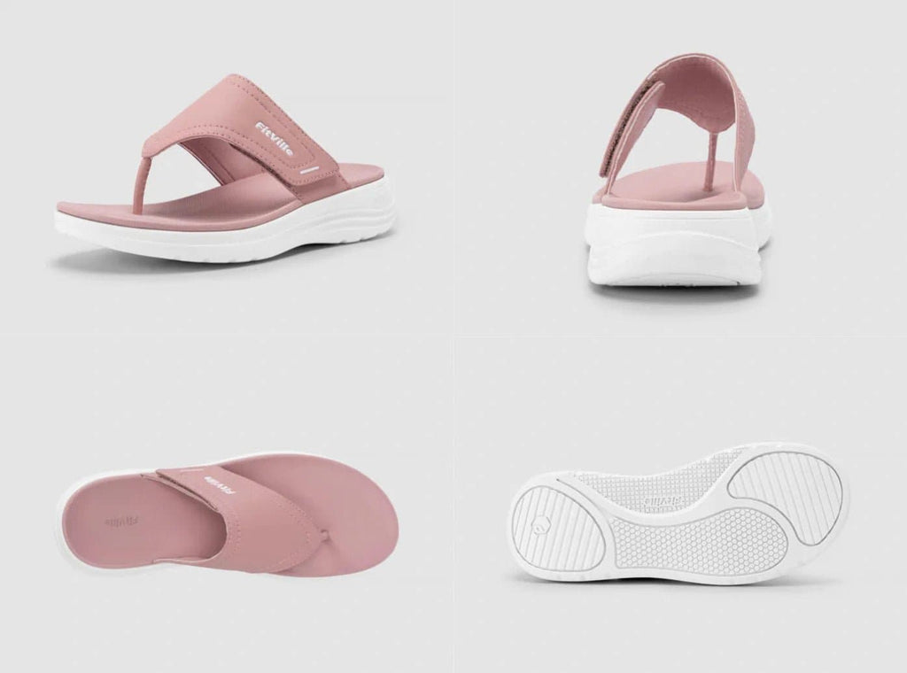 FitVille Women's Queenesque Flip Flop V1 - 9