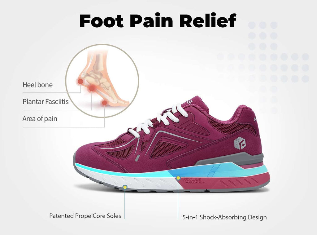 FitVille Women's Rebound Core Walking Shoes V1 - 4