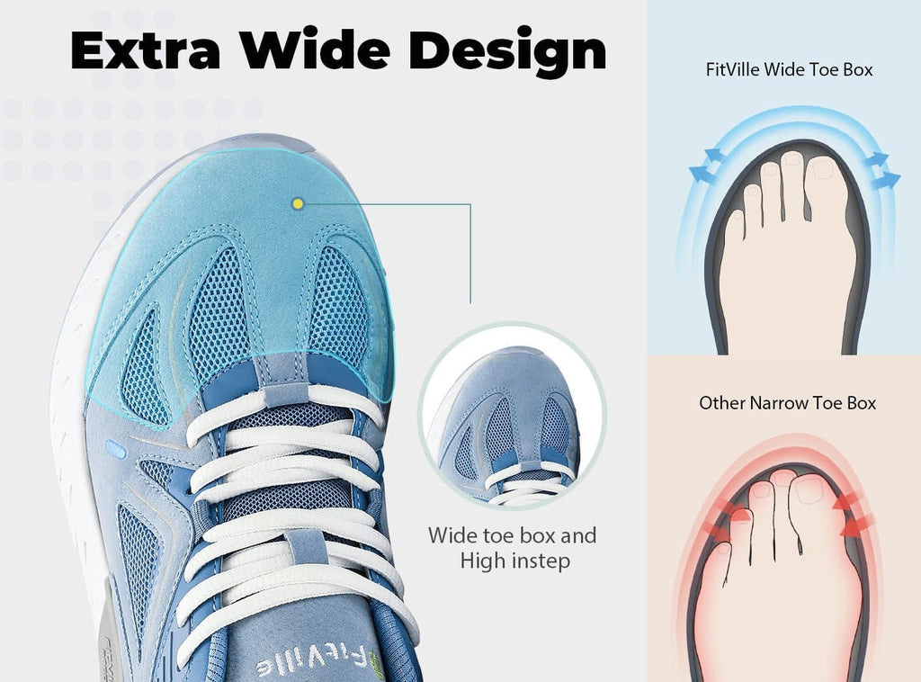 FitVille Women's Rebound Core Walking Shoes V1 - 17