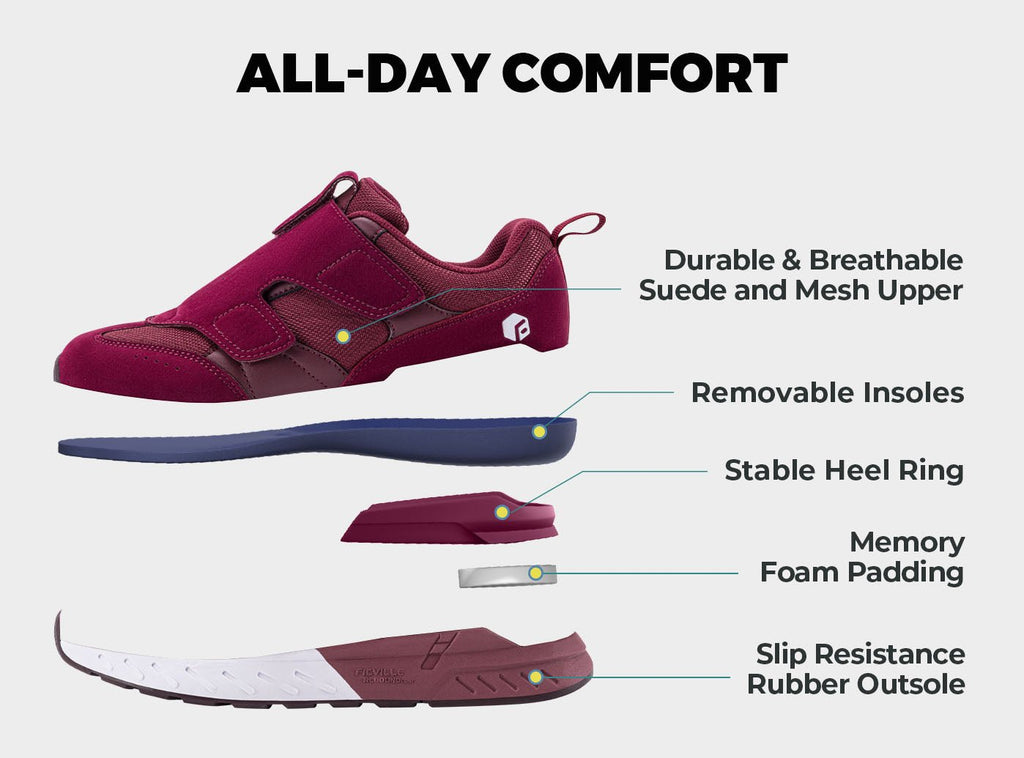 FitVille Women's Rebound Core Walking Shoes V10 - 21