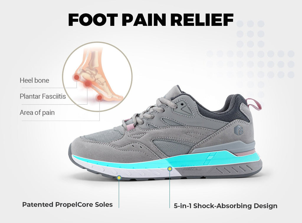 FitVille Women's Rebound Core Walking Shoes V9 - 12