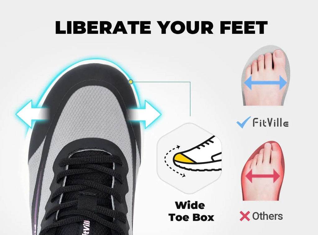 FitVille Women's StepEase Gym Shoes V1 - 20