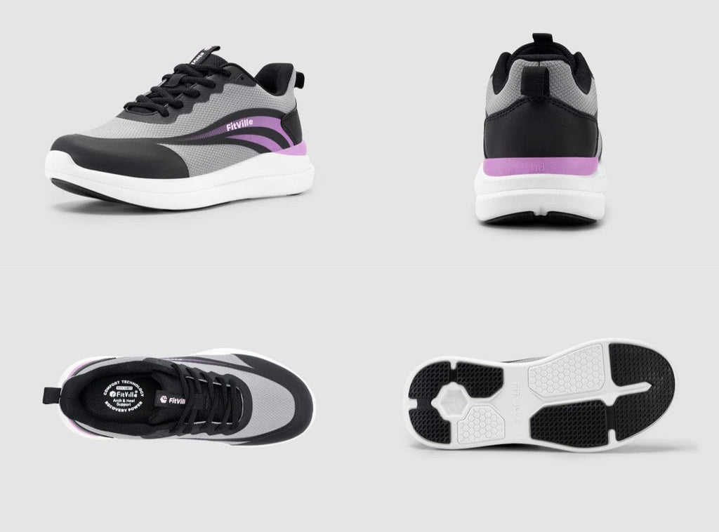 FitVille Women's StepEase Gym Shoes V1 - 16