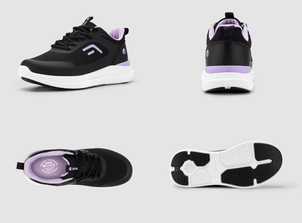 FitVille Women's StepEase Gym Shoes V2 - 16