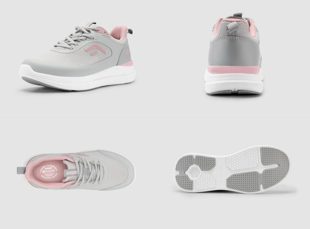 FitVille Women's StepEase Gym Shoes V2 - 8