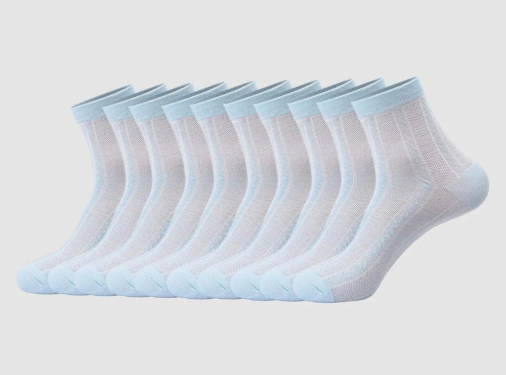 FitVille Women's StrideClass Quarter Socks V2 5 - Pair Bundle - 2