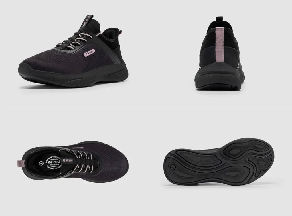 FitVille Women's ZephyrLite Walking Shoes V1 - 8