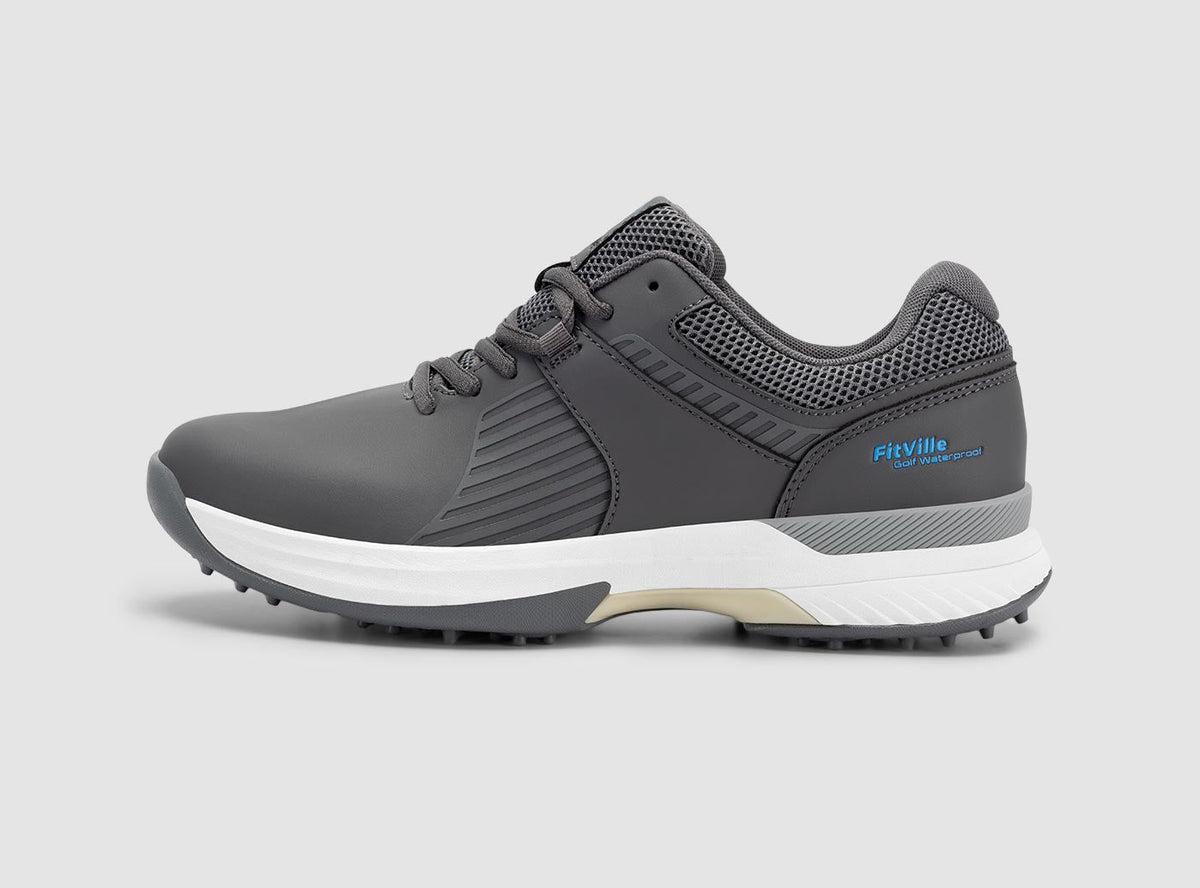FitVille Men’s SpeedEx Golf Shoes V4 | Extra Wide – FitVilleUK